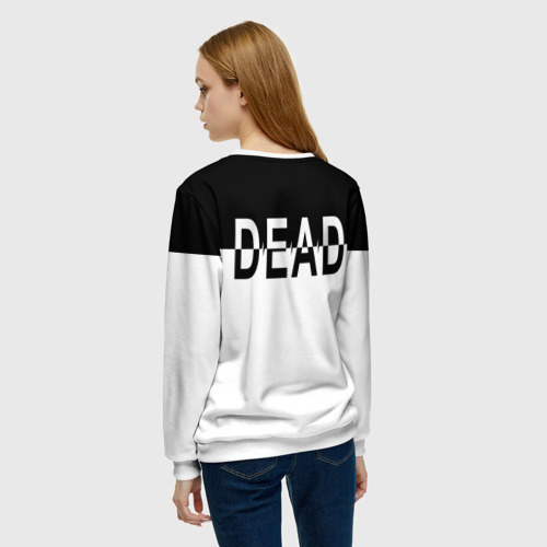 Женский свитшот 3D DEAD SESH (НА СПИНЕ), цвет 3D печать - фото 4