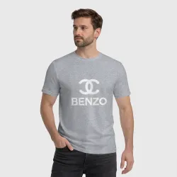 Мужская футболка хлопок Benzo gang - фото 2