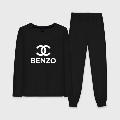 Женская пижама с лонгсливом хлопок Benzo gang