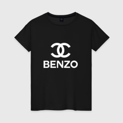 Женская футболка хлопок Benzo gang