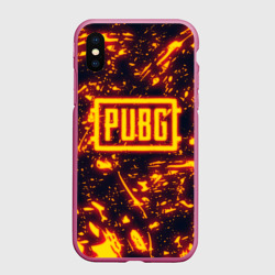Чехол для iPhone XS Max матовый PUBG