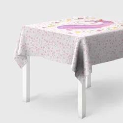 Скатерть 3D Милый единорог