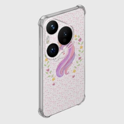 Чехол для Huawei Pura 70 Pro Милый единорог - фото 2