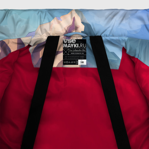 Зимняя куртка для мальчиков 3D Fortnite, цвет красный - фото 7