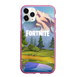 Чехол для iPhone 11 Pro Max матовый Fortnite