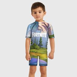 Детский купальный костюм 3D Fortnite - фото 2