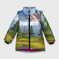 Зимняя куртка для девочек 3D Fortnite