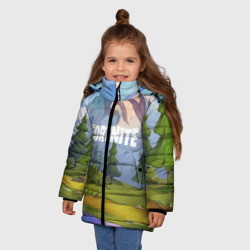 Зимняя куртка для девочек 3D Fortnite - фото 2