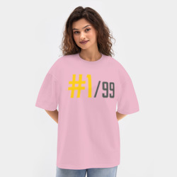 Женская футболка Oversize хлопок texturе PUBG - фото 2