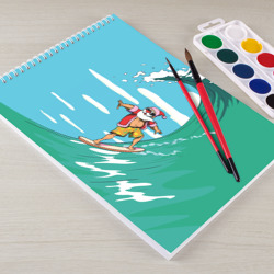 Альбом для рисования Summer Santa - surfing - фото 2