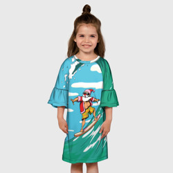 Детское платье 3D Summer Santa - surfing - фото 2