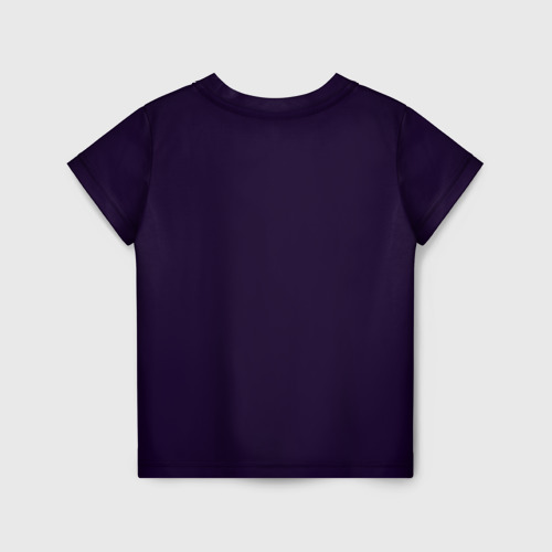 Детская футболка 3D с принтом Горшок, вид сзади #1
