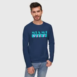 Мужской лонгслив хлопок Miami Vice Series - фото 2