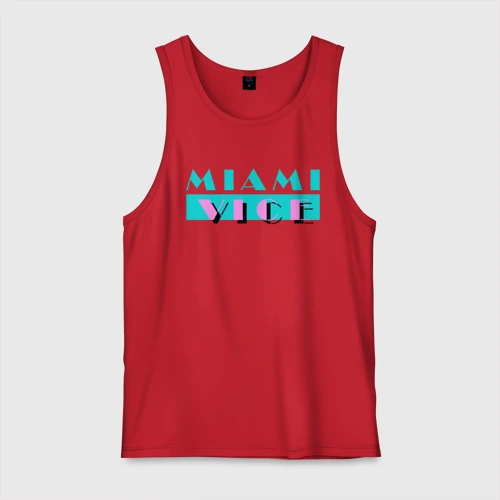 Мужская майка хлопок Miami Vice Series