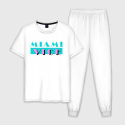 Мужская пижама хлопок Miami Vice Series