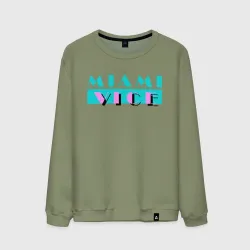 Мужской свитшот хлопок Miami Vice Series