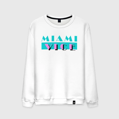 Мужской свитшот хлопок Miami Vice Series