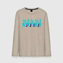 Мужской лонгслив хлопок Miami Vice Series