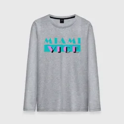 Мужской лонгслив хлопок Miami Vice Series