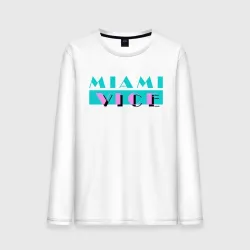 Мужской лонгслив хлопок Miami Vice Series