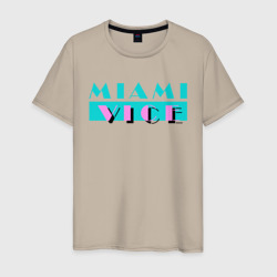 Мужская футболка хлопок Miami Vice Series