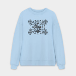 Мужской свитшот oversize без начеса хлопок Fallout