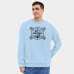 Мужской свитшот oversize без начеса хлопок Fallout - фото 2