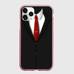 Чехол для iPhone 11 Pro Max матовый Костюм 47