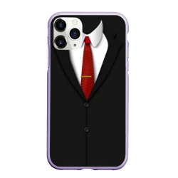 Чехол для iPhone 11 Pro Max матовый Костюм 47