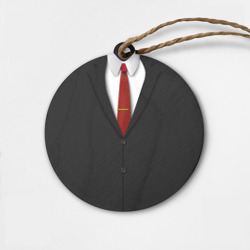 Деревянная игрушка круг Костюм 47