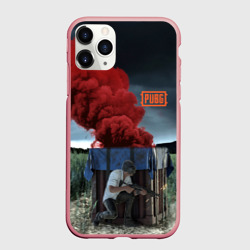 Чехол для iPhone 11 Pro Max матовый PUBG