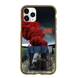 Чехол для iPhone 11 Pro Max матовый PUBG