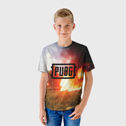 Детская 3D футболка "PUBG" фото 0