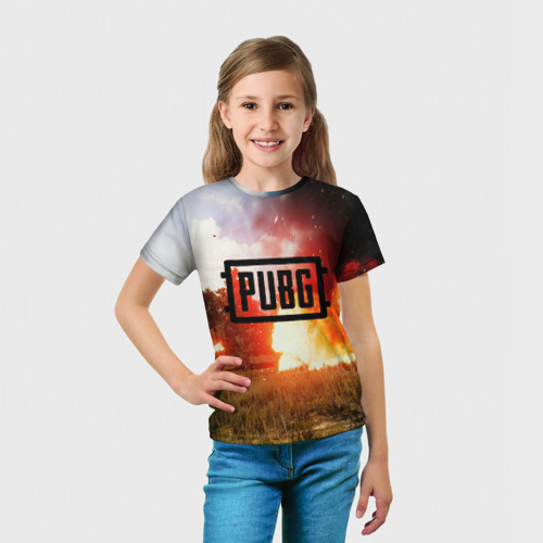 Детская 3D футболка "PUBG" фото 2