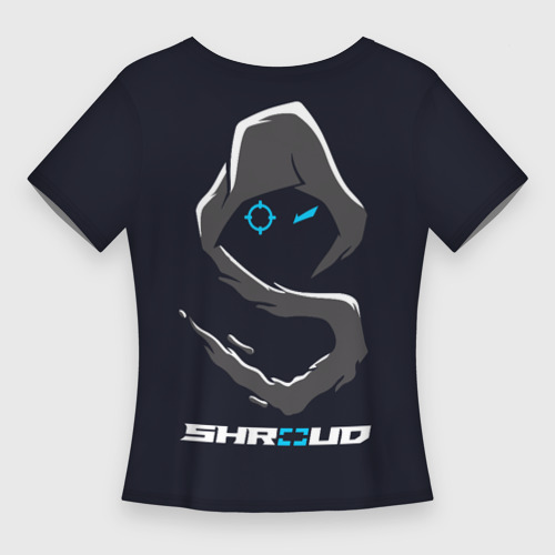 Женская футболка 3D Slim «Shroud», цвет 3D печать - фото 2
