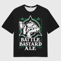 Женская футболка oversize 3D Battletoads