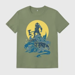 Мужская футболка хлопок Скайрим