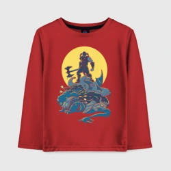 Детский лонгслив хлопок Скайрим
