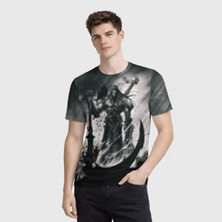 Мужская футболка 3D Darksiders - фото 2