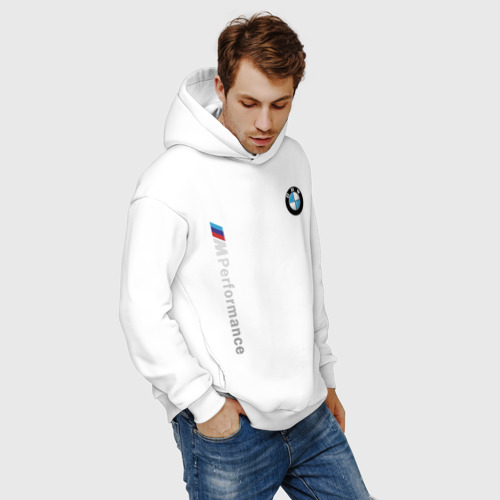 Мужское худи Oversize хлопок BMW M Performance - фото 7
