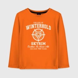 Детский лонгслив хлопок Skyrim