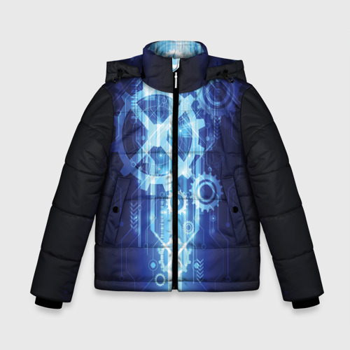 Зимняя куртка для мальчиков 3D Hi-Tech, цвет черный