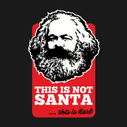 Мужской свитшот хлопок Это не Санта, это Карл - фото 2