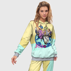 Женский костюм с толстовкой 3D JoJo - фото 2
