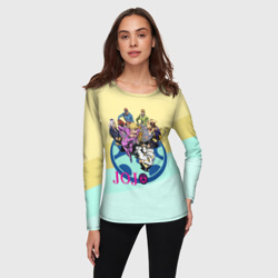 Женский лонгслив 3D JoJo - фото 2