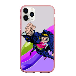 Чехол для iPhone 11 Pro Max матовый JoJo Jotaro