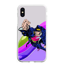 Чехол для iPhone XS Max матовый JoJo Jotaro