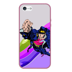 Чехол для iPhone 5/5S матовый JoJo Jotaro