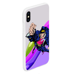 Чехол для iPhone XS Max матовый JoJo Jotaro - фото 2