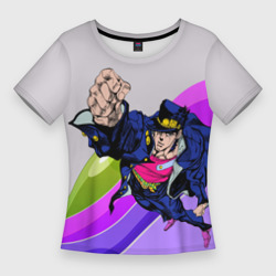 Женская футболка 3D Slim JoJo Jotaro